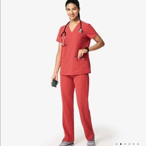 Medium Figs Scrubs Set in Clay